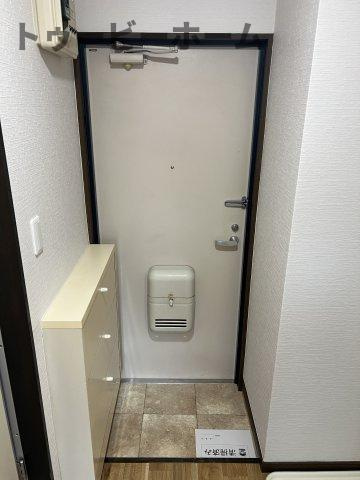 シンプルで使いやすい玄関です