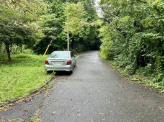 伊豆エメラルドタウン別荘地の前面道路含む現地写真