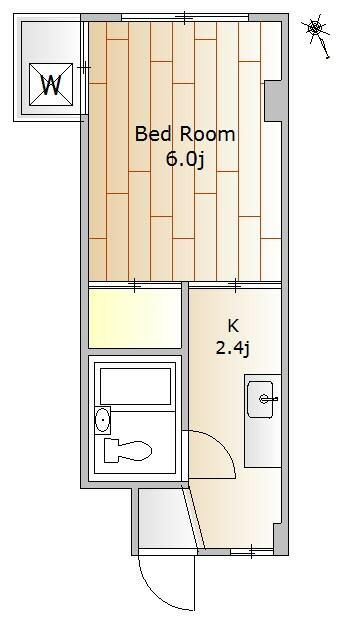 メゾンタネムラの間取り