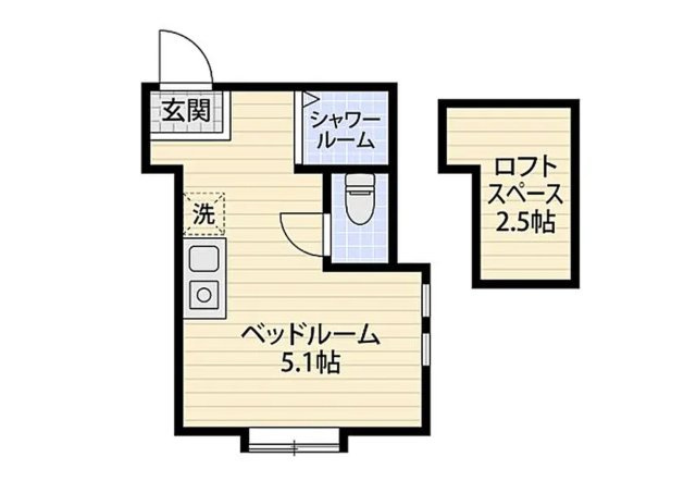 東京都杉並区1棟売りアパート『アーバンプレイス代田橋』の間取り