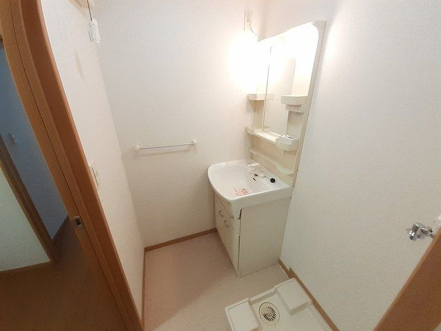 グレイスあらかわの洗面所