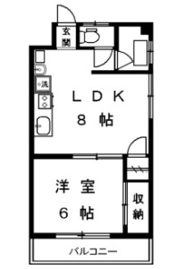 中根レジデンスの間取り