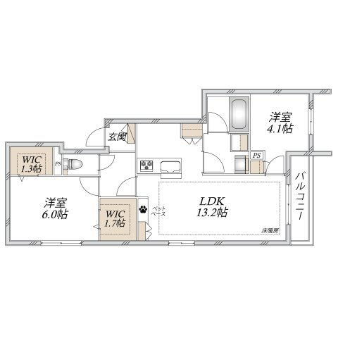 【間取り】 | （仮称）代田1丁目メゾン