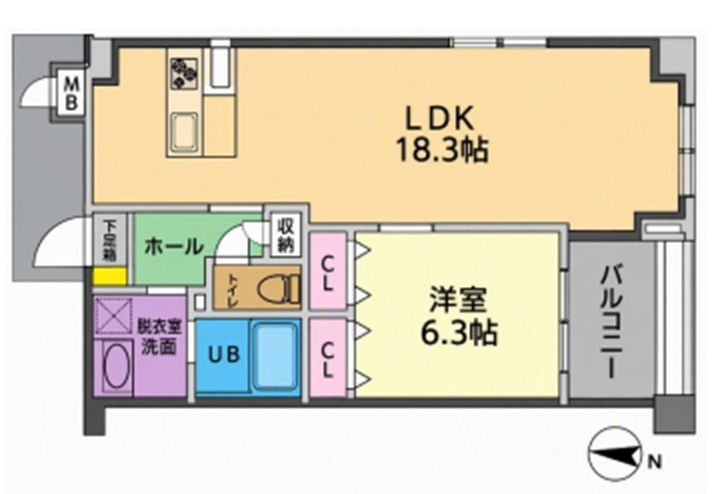 ルヴェール多摩川の外観|2019年11月築　RC鉄筋コンクリート造地上6階建て1LDK～2LDK総戸数31戸
東急多摩川線矢口渡駅最寄り徒歩7分の東京都大田区多摩川2丁目