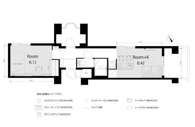 ハイプラザ東池袋の間取り