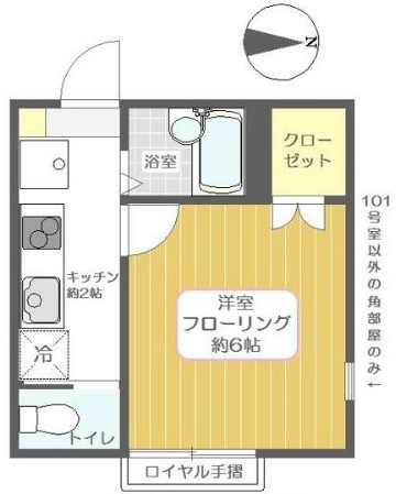 ＴＭＴ参番館の間取り