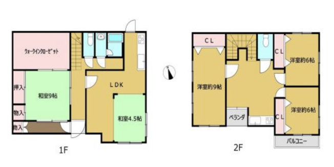 【間取り】 | 羽生市大字藤井上組　中古戸建