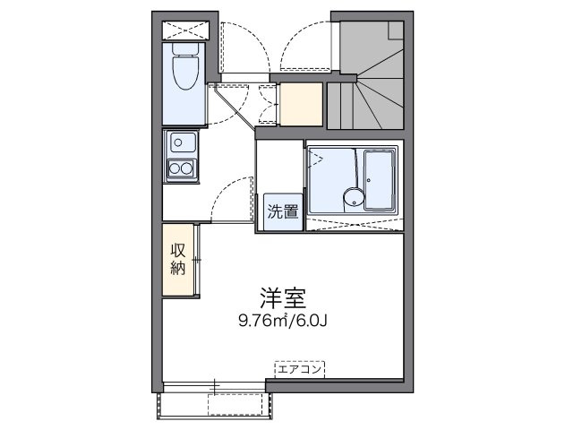 代表的な間取のため実際の間取とは異なる場合があります