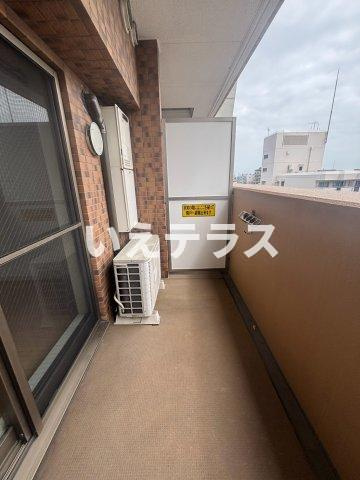 プレサンス三宮花時計前のバルコニー