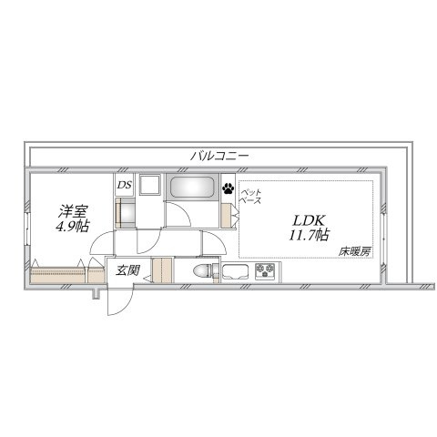 【間取り】 | （仮称）代田1丁目メゾン