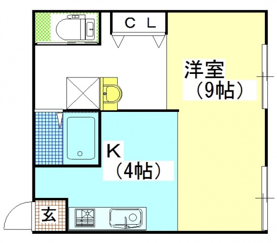 オリオンコーポの間取り