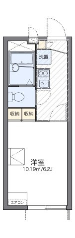 レオパレス六甲ガーデンズの間取り