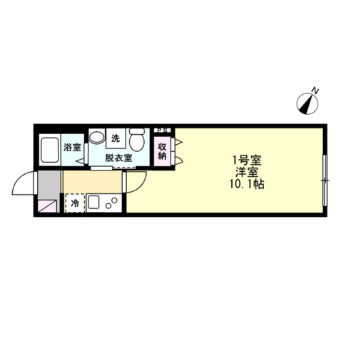 Bayroom Lento YokohamaⅡの間取り