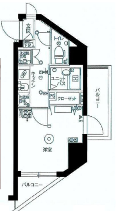 スカイコート蒲田壱番館の間取り|間取り