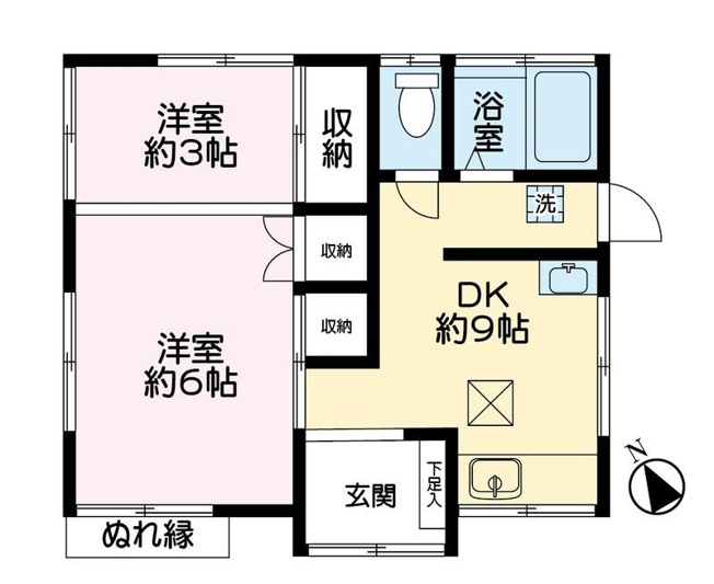 【間取り】 | 上原アパート