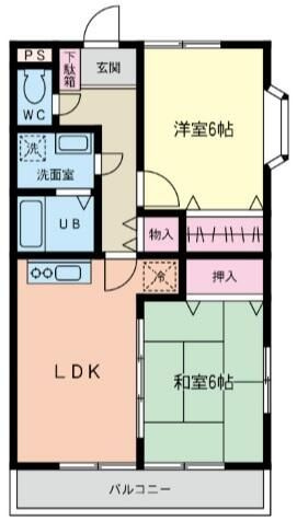 リバーサイド上溝の間取り