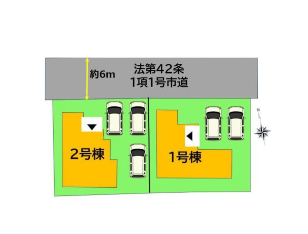 大野城市大城5丁目第3-2棟（2号棟）の間取り