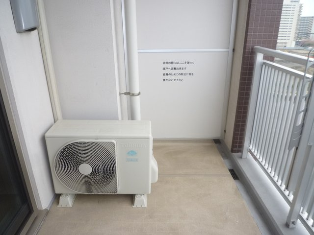 フォンテーヌ芝浦のバルコニー