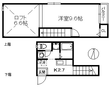 【間取り】 | イデア室見