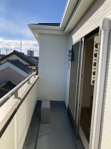 リーブルファイン中央区本町西のバルコニー