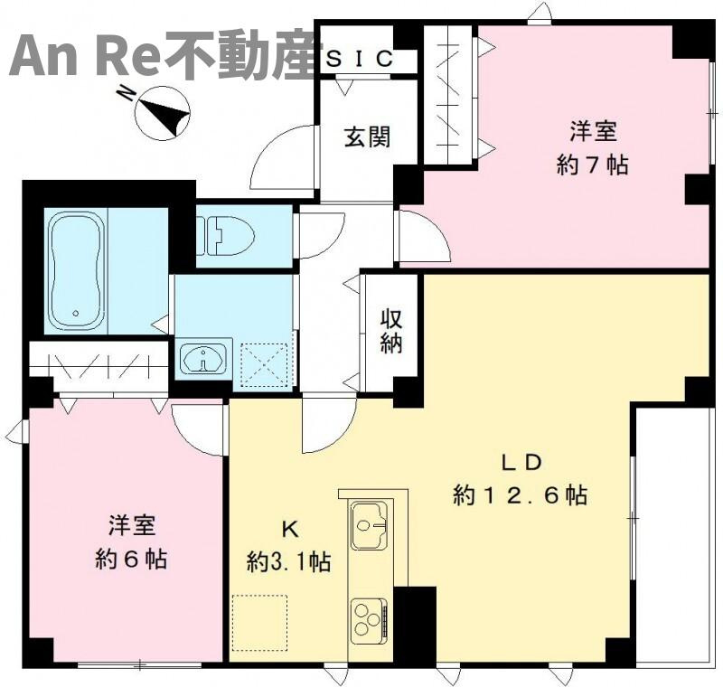 Ｌｉｅｎ　ｇａｒｄｅｎ（リアンガーデン）の間取り