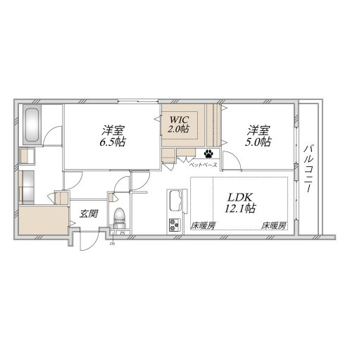 【間取り】 | （仮称）代田1丁目メゾン