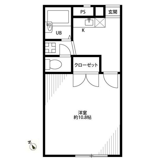 【間取り】 | プレジール第二秋喜(プレジールダイニアキヨシ)