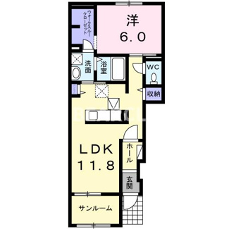 【間取り】 | パレス堅田