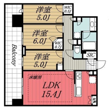 【間取り】 | 幕張ベイパークライズゲートタワー