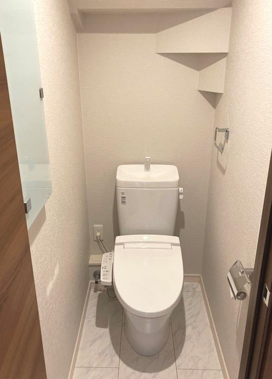 富士町戸建のトイレ