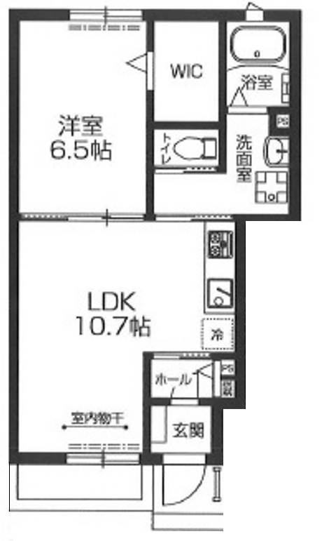 コンフォート東久留米Jの間取り