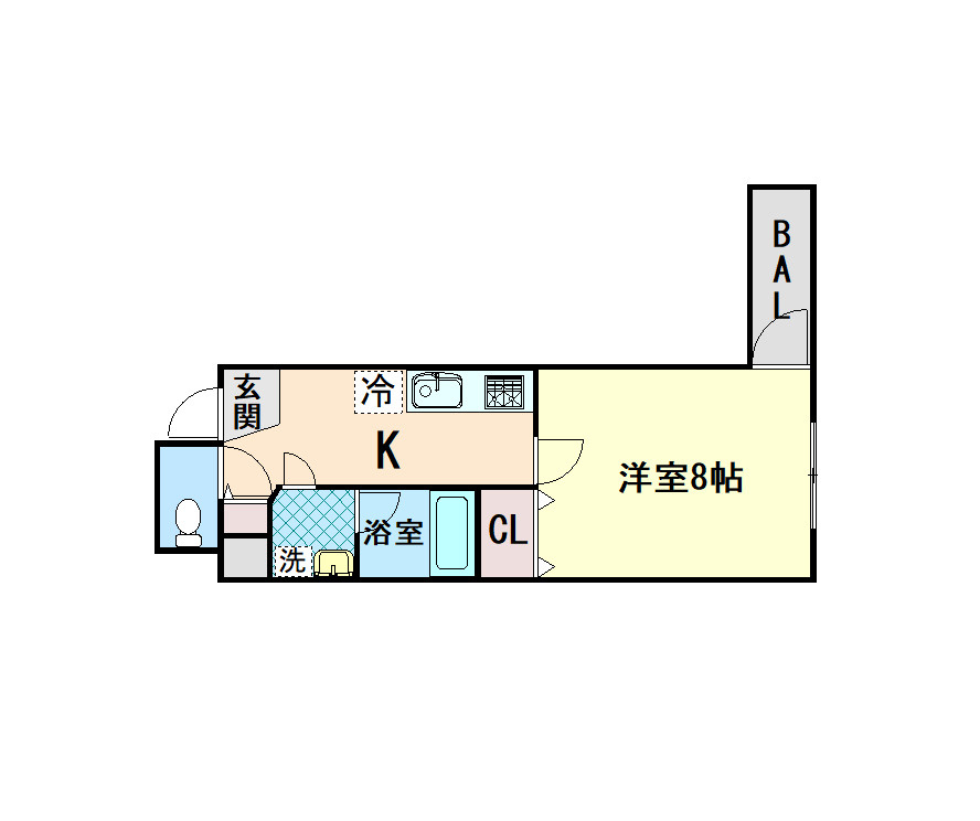 GKレジデンス深江の間取り