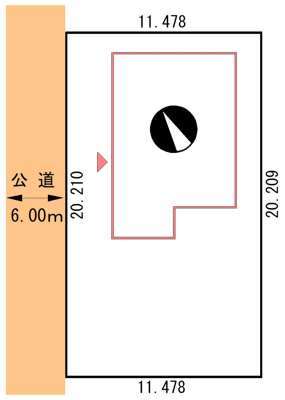 【区画図】 | 愛国東2丁目39-2024売家