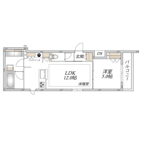 【間取り】 | （仮称）代田1丁目メゾン