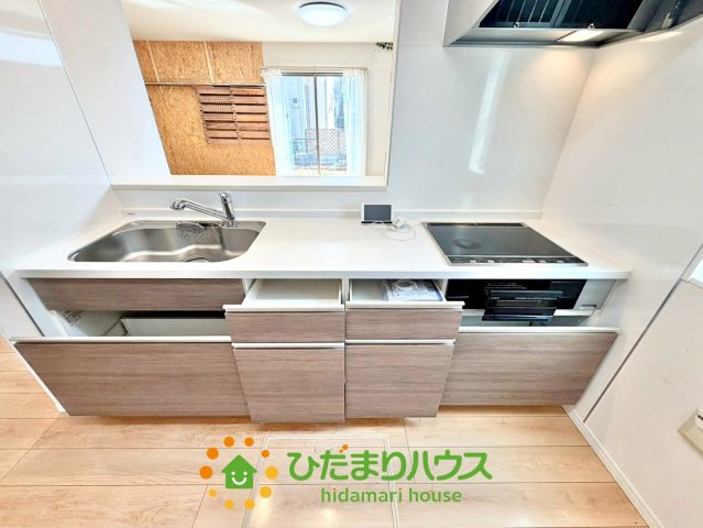古河市大山　中古一戸建てのキッチン