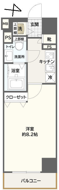 AXAS東京イーストガーデンの間取り