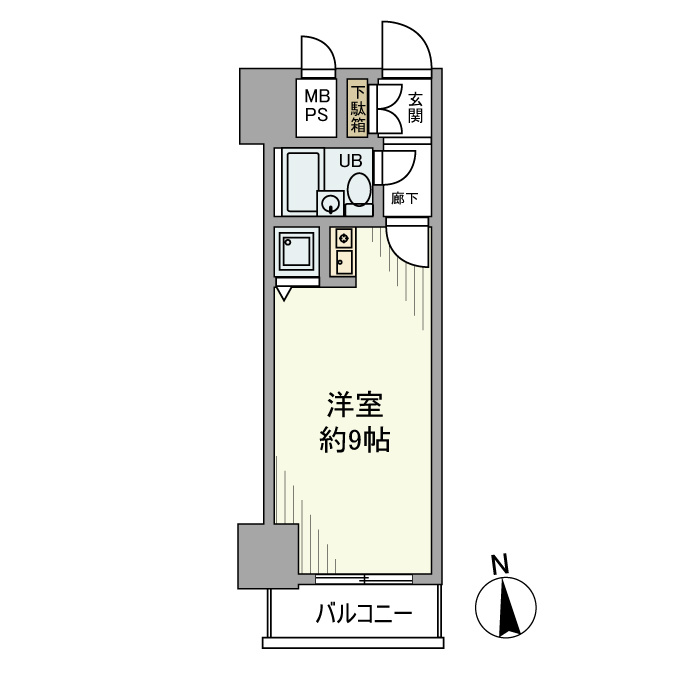 ライオンズプラザ゛所沢の間取り