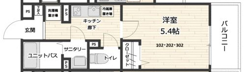 イクシオ石神井台の間取り