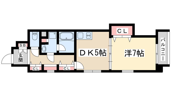 【間取り】 | Aurora Court木川