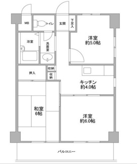 【間取り】 | ハイツビクトリー | 間取りです。
