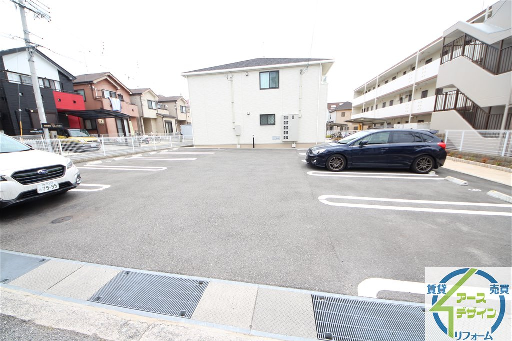 フリージアの駐車場|※パース写真
