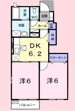 マーサ　グランデの間取り