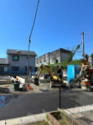 【前面道路含む現地写真】 | 大津市本堅田5丁目7-24　新築分譲