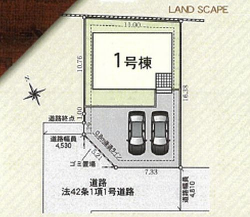 【仲介手数料０円】秦野市西田原第19　新築一戸建ての区画図|秦野市西田原第19　新築一戸建て