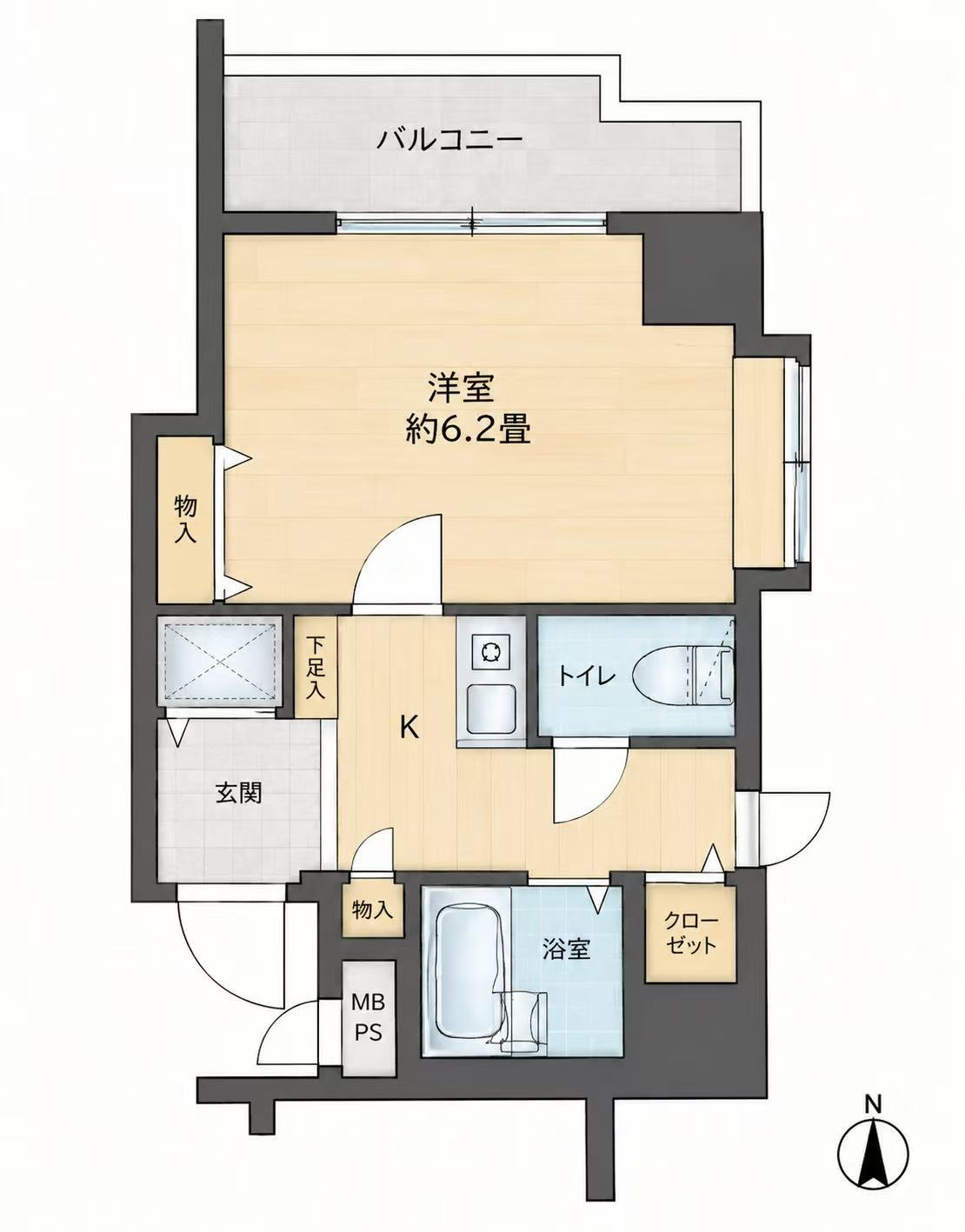 日神パレステージ西池袋の間取り