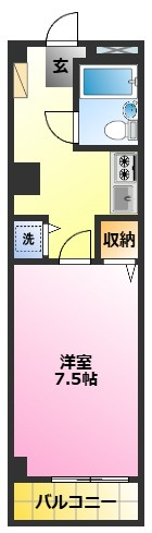 オークレジデンスの間取り|元住吉駅徒歩2分♪