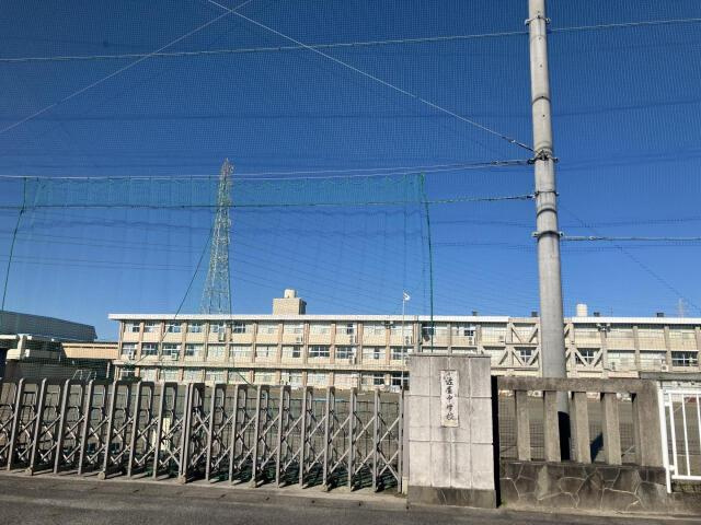 新築戸建て・仲介手数料無料）愛西市須依町大正２期１棟／２期１号棟の周辺|佐屋中学校まで450m