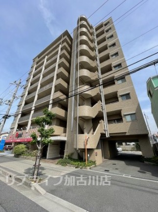 グランドレジデンス加古川の外観|当社管理のオートロック完備、ペット対応マンション