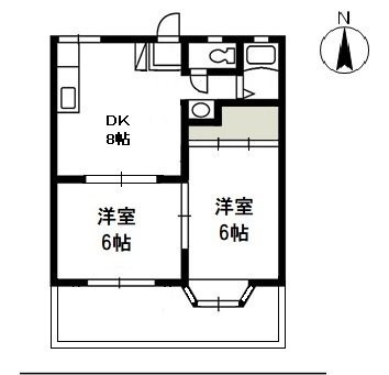 グランドールAの間取り
