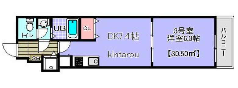 エクセレントコート津田沼　の間取り